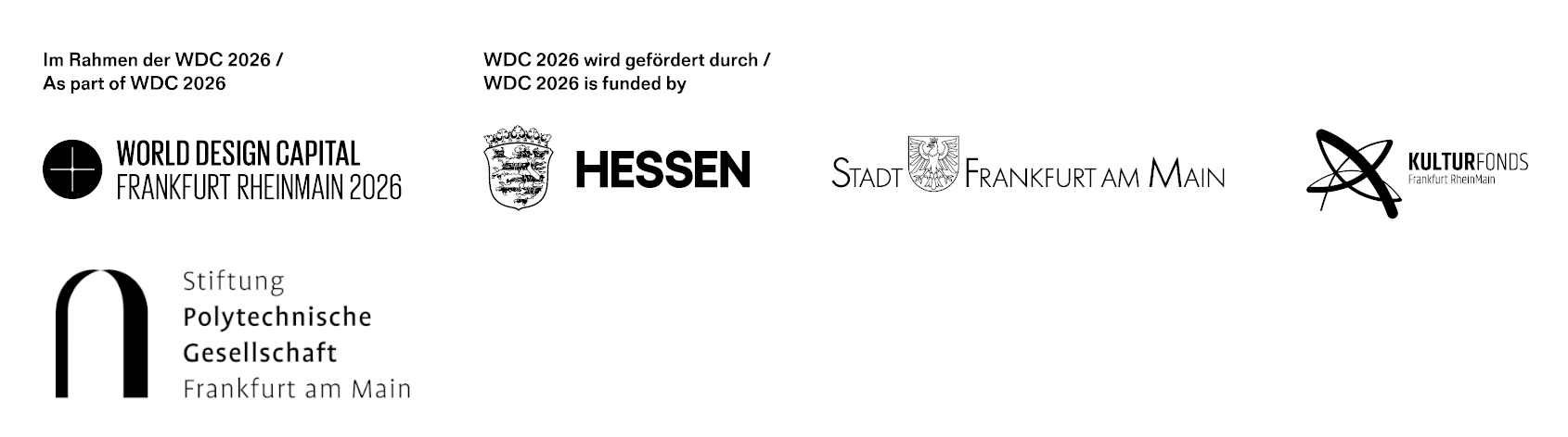 Logos aller Förderer